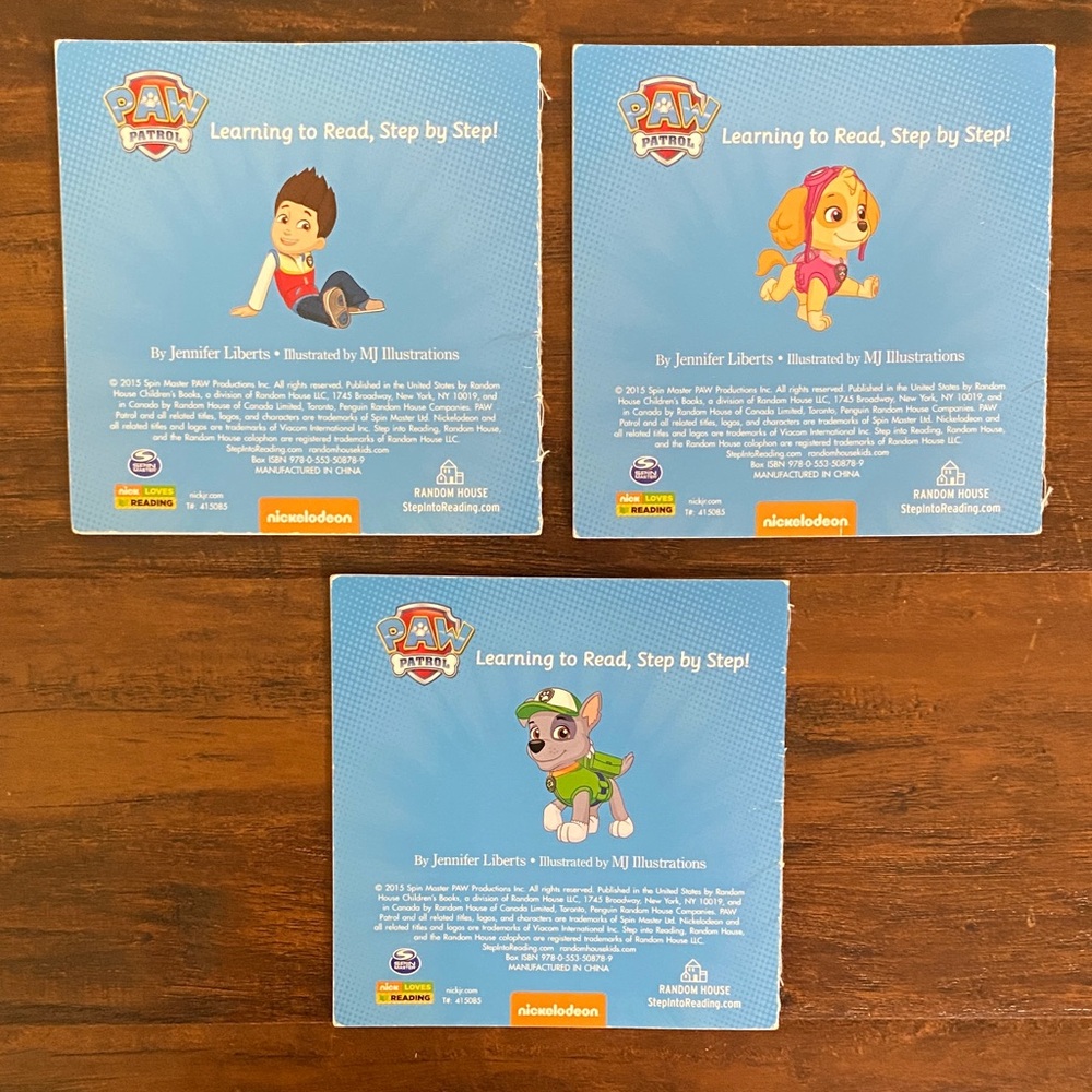 12 Books: PAW Patrol Colors & Numbers & Paw Patrol Step into Reading Set - Picture 7 of 12
